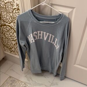 Altar'd State Blue Nashville Sweatshirt